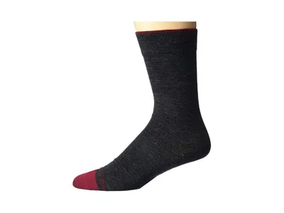 Darn Tough Vermont Solid Crew Lightweight Men's Crew Cut Socks Shoes Charcoal: Xl (us 12.5-14.5) In Multi
