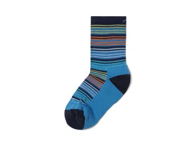 Darn Tough Vermont Kids' Zebra Canyon Micro Crew Lightweight With Cushion Men's Crew Cut Socks Shoes Stellar: Md (us 8-9.5) In Multi