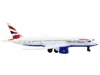 Daron 787 Commercial Aircraft "british Airways" (g-zbja) White With Blue And Red Tail Diecast Model Airpla