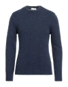 Darwin Man Sweater Midnight Blue Size 38 Synthetic Fibers, Wool, Mohair Wool, Viscose, Alpaca Wool