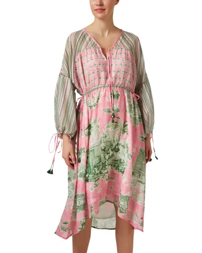 D'ascoli Prana Dress In Pink