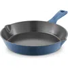 Dash 10-inch Nonstick Cast Iron Skillet In Blue