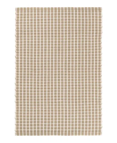 Dash & Albert By Annie Selke Dash Albert By Annie Selke Da1052 Gridiron Indoor/outdoor Area Rug, 4'0x6'0 In Sand