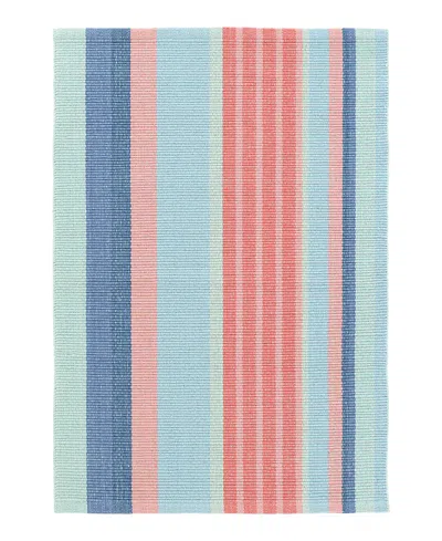 Dash & Albert By Annie Selke Dash Albert By Annie Selke Da1089 Aruba Stripe Area Rug, 8'0x10'0 In Multi