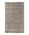 Dash & Albert By Annie Selke Dash Albert By Annie Selke Da128 Hugo Area Rug, 2'6x8'0 In Black