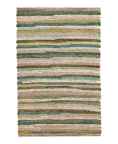 Dash & Albert By Annie Selke Dash Albert By Annie Selke Da1420 Francisco Area Rug, 5'0x8'0 In Green