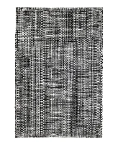 Dash & Albert By Annie Selke Dash Albert By Annie Selke Da1917 Fusion Indoor/outdoor Area Rug, 4'0x6'0 In Black