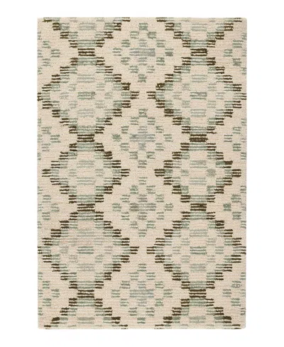 Dash & Albert By Annie Selke Dash Albert By Annie Selke Da1941 Diamond Cove Area Rug, 2'6x8'0 In Green