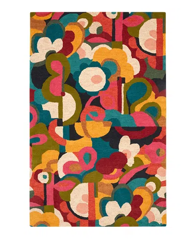 Dash & Albert By Annie Selke Dash Albert By Annie Selke Da1974 Field Of Dreams Area Rug, 5'0x8'0 In Multi