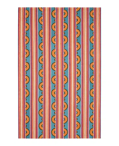 Dash & Albert By Annie Selke Dash Albert By Annie Selke Da1993 Button Area Rug, 2'6x8'0 In Multi