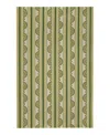 Dash & Albert By Annie Selke Dash Albert By Annie Selke Da1995 Button Area Rug, 5'0x8'0 In Green