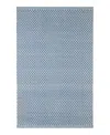 Dash & Albert By Annie Selke Dash Albert By Annie Selke Da2142 Finn Indoor/outdoor Area Rug, 9'0x12'0 In Blue