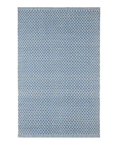 Dash & Albert By Annie Selke Dash Albert By Annie Selke Da2142 Finn Indoor/outdoor Area Rug, 9'0x12'0 In Blue