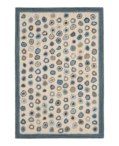 Dash & Albert By Annie Selke Dash Albert By Annie Selke Da2204 Cat's Paw Area Rug, 2'0x3'0 In Multi