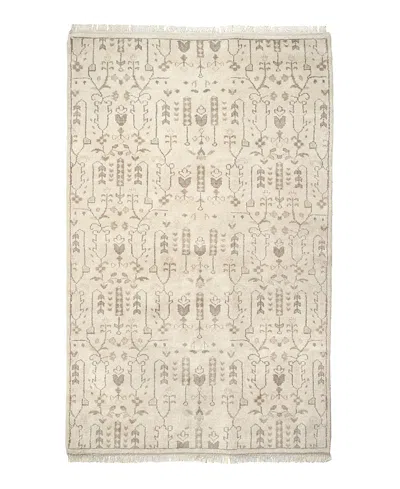 Dash & Albert By Annie Selke Dash Albert By Annie Selke Da2306 Dara Area Rug, 2'6x8'0 In White