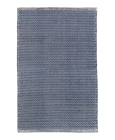Dash & Albert By Annie Selke Dash Albert By Annie Selke Da285 Herringbone Indoor/outdoor Area Rug, 2'6x8'0 In Purple