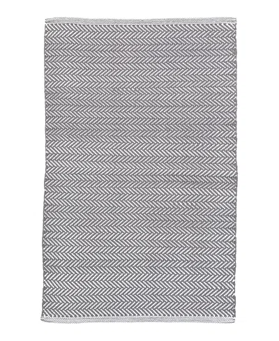 Dash & Albert By Annie Selke Dash Albert By Annie Selke Da289 Herringbone Indoor/outdoor Area Rug, 5'0x8'0 In Multi