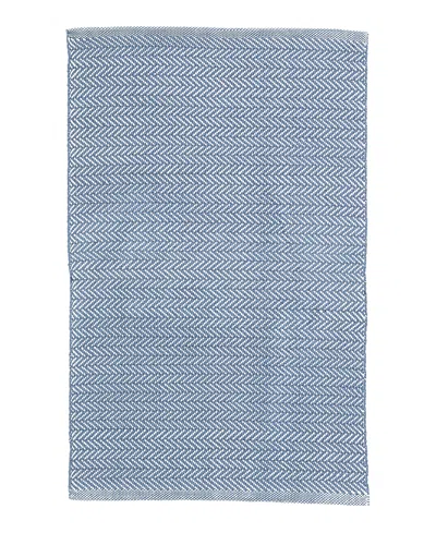Dash & Albert By Annie Selke Dash Albert By Annie Selke Da395 Herringbone Indoor/outdoor Area Rug, 2'6x18'0 In Multi