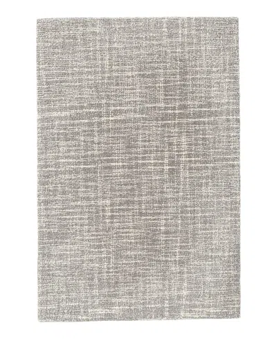 Dash & Albert By Annie Selke Dash Albert By Annie Selke Da65 Crosshatch Area Rug, 6'0x9'0 In Gray