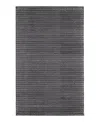 Dash & Albert By Annie Selke Dash Albert By Annie Selke Da971 Herringbone Indoor/outdoor Area Rug, 2'6x18'0 In Black