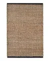 Dash & Albert By Annie Selke Dash Albert By Annie Selke Da975 Gridwork Area Rug, 8'0x10'0 In Black
