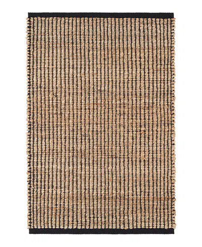 Dash & Albert By Annie Selke Dash Albert By Annie Selke Da975 Gridwork Area Rug, 8'0x10'0 In Black