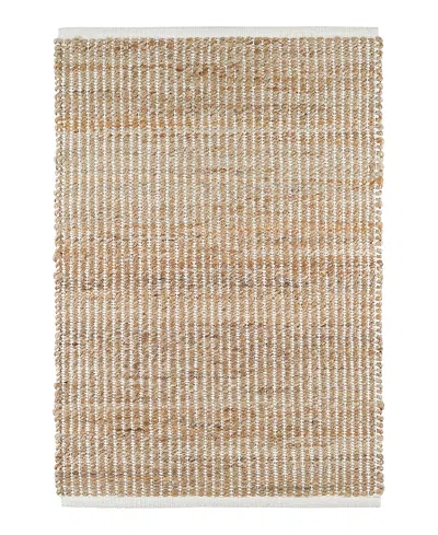 Dash & Albert By Annie Selke Dash Albert By Annie Selke Da976 Gridwork Area Rug, 3'0x5'0 In White