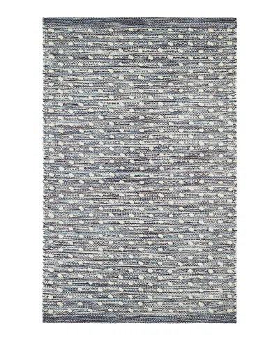 Dash & Albert By Annie Selke Dash Albert By Annie Selke Da997 Hobnail Performance Area Rug, 5'0x8'0 In Blue