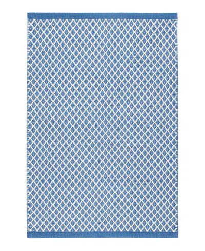 Dash & Albert By Annie Selke Dash Albert By Annie Selke Mainsail Indoor/outdoor Da1952 Runner, 2'6x8'0 In Blue