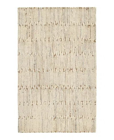 Dash & Albert By Annie Selke Dash Albert By Annie Selke Malone Wool Da1857 Area Rug, 5'0x8'0 In Brown