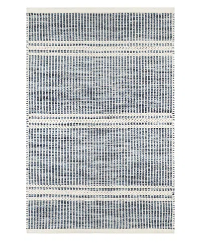 Dash & Albert By Annie Selke Dash Albert By Annie Selke Malta Wool Da1026 Area Rug, 10'0x14'0 In Blue