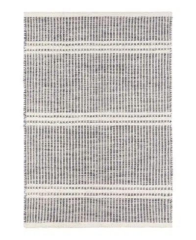 Dash & Albert By Annie Selke Dash Albert By Annie Selke Malta Wool Da1337 Area Rug, 5'0x8'0 In Gray