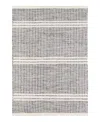 Dash & Albert By Annie Selke Dash Albert By Annie Selke Malta Wool Da1337 Area Rug, 9'0x12'0 In Gray