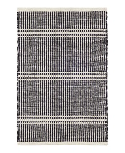 Dash & Albert By Annie Selke Dash Albert By Annie Selke Malta Wool Da1925 Area Rug, 8'0x10'0 In Black