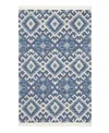 Dash & Albert By Annie Selke Dash Albert By Annie Selke Marmara Kilim Da1365 Area Rug, 8'0x10'0 In Blue