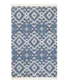 Dash & Albert By Annie Selke Dash Albert By Annie Selke Marmara Kilim Da1365 Runner, 2'6x8'0 In Blue