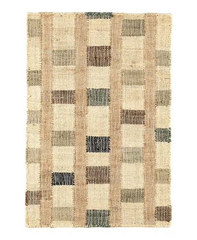 Dash & Albert By Annie Selke Dash Albert By Annie Selke Mosaic Da1904 Runner, 2'6x8'0 In Brown