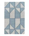 Dash & Albert By Annie Selke Dash Albert By Annie Selke Ojai Da1167 Area Rug, 3'0x5'0 In Blue