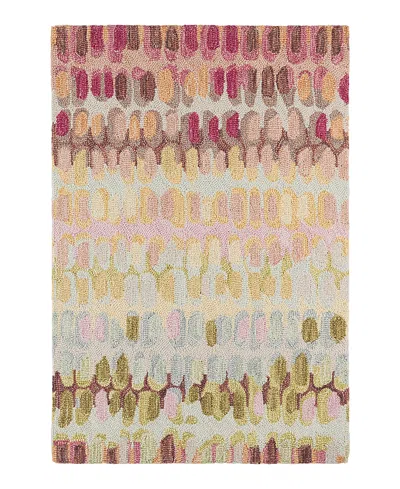 Dash & Albert By Annie Selke Dash Albert By Annie Selke Paint Chip Wool Da1002 Area Rug, 5'0x8'0