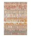 Dash & Albert By Annie Selke Dash Albert By Annie Selke Paint Chip Wool Da1830 Area Rug, 3'0x5'0 In Multi