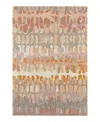 Dash & Albert By Annie Selke Dash Albert By Annie Selke Paint Chip Wool Da1830 Area Rug, 4'0x6'0 In Multi