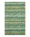 Dash & Albert By Annie Selke Dash Albert By Annie Selke Paint Chip Wool Da1831 Area Rug, 5'0x8'0 In Green
