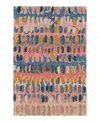 Dash & Albert By Annie Selke Dash Albert By Annie Selke Paint Chip Wool Da1832 Area Rug, 6'0x9'0 In Multi