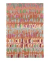 Dash & Albert By Annie Selke Dash Albert By Annie Selke Paint Chip Wool Da1834 Area Rug, 4'0x6'0 In Multi