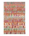 Dash & Albert By Annie Selke Dash Albert By Annie Selke Paint Chip Wool Da1834 Area Rug, 8'0x10'0 In Multi