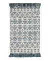 Dash & Albert By Annie Selke Dash Albert By Annie Selke Pembrook Da2215 Area Rug, 2'0x3'0 In Blue