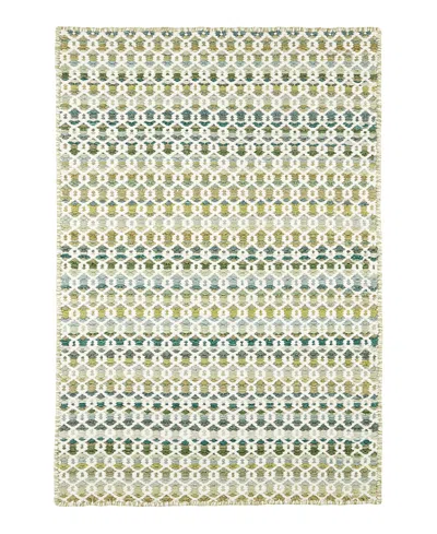 Dash & Albert By Annie Selke Dash Albert By Annie Selke Poppy Da2025 Area Rug, 10'0x14'0 In Green