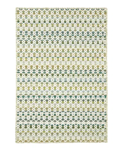 Dash & Albert By Annie Selke Dash Albert By Annie Selke Poppy Da2025 Area Rug, 8'0x10'0 In Green