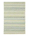 Dash & Albert By Annie Selke Dash Albert By Annie Selke Poppy Da2025 Area Rug, 9'0x12'0 In Green