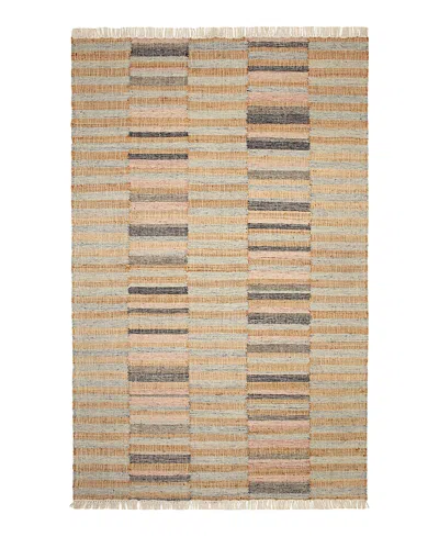 Dash & Albert By Annie Selke Dash Albert By Annie Selke Ravel Stripe Da1931 Area Rug, 10'0x14'0 In Blue